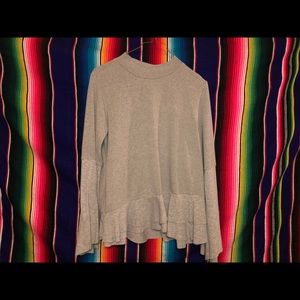 Gray sweater